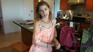 Kristen eats your cum